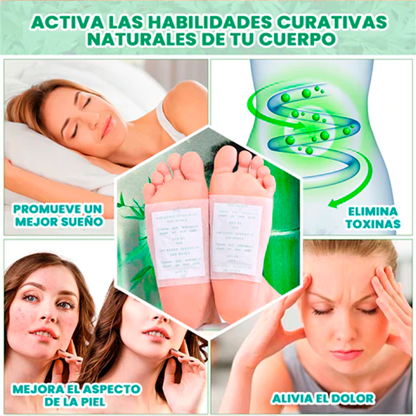 PARCHE ELIMINA TOXINAS