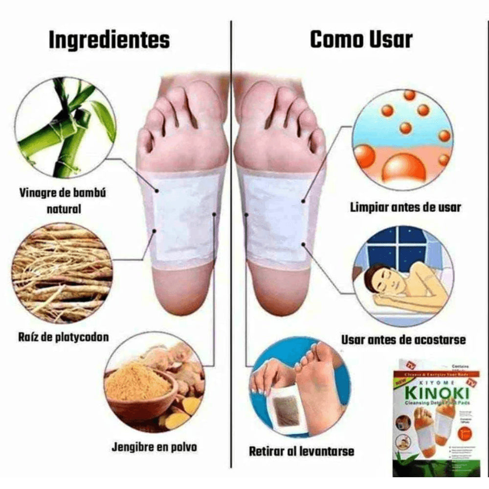 PARCHE ELIMINA TOXINAS